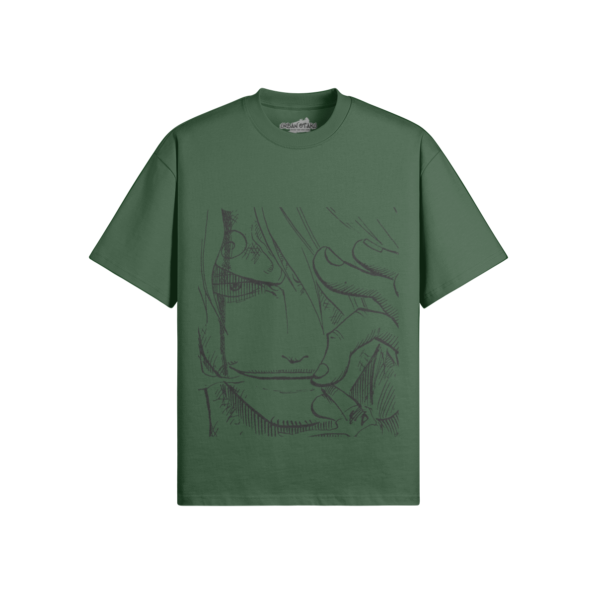 Vinsmoke Sanji Grafik-T-Shirt von PODpartner, schwarzes Baumwollshirt mit Sanji-Print aus One Piece Anime-Serie